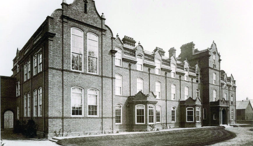 An early photograph of the Margaret Wileman Building